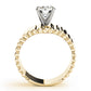 Solitaire Round Engagement Ring