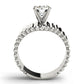 Solitaire Round Engagement Ring