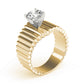 Solitaire Round Engagement Ring