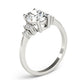 Solitaire Plus Cluster Sides Engagement Rings