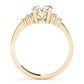 Solitaire Plus Cluster Sides Engagement Rings