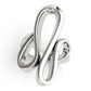 Swirl Freedom Symbol Engagement Rings