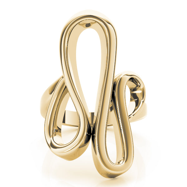 Swirl Freedom Symbol Engagement Rings