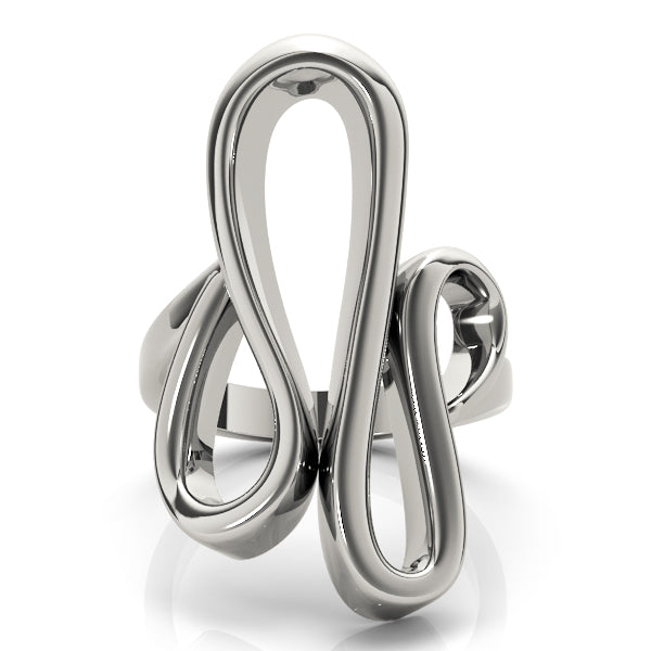 Swirl Freedom Symbol Engagement Rings