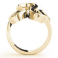 Swirl Freedom Symbol Engagement Rings