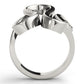 Swirl Freedom Symbol Engagement Rings