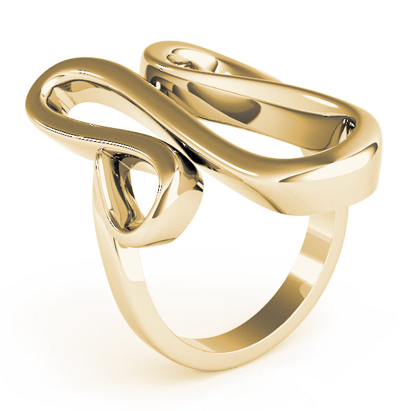 Swirl Freedom Symbol Engagement Rings