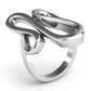 Swirl Freedom Symbol Engagement Rings
