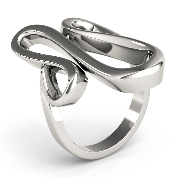 Swirl Freedom Symbol Engagement Rings
