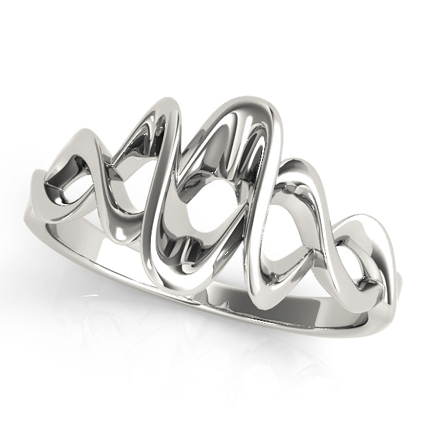 Twisted Shank Solitaire Engagement Ring