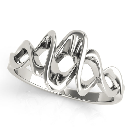 Twisted Shank Solitaire Engagement Ring