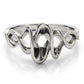Twisted Shank Solitaire Engagement Ring