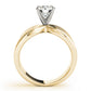 Contemporary Solitaire Engagement Ring