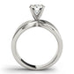 Contemporary Solitaire Engagement Ring