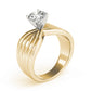 Contemporary Solitaire Engagement Ring
