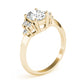 Solitaire Plus Cluster Engagement Ring