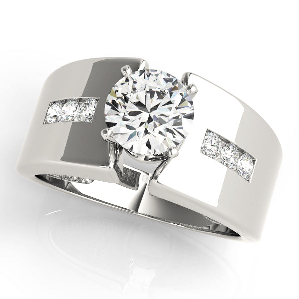 Classic Style Solitaire Engagement Rings
