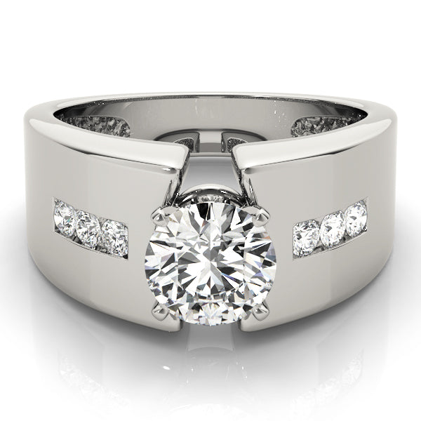 Classic Style Solitaire Engagement Rings