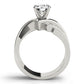 Bypass Channel Set Engagement Rings