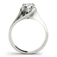 Solitaire Twisted Engagement Rings