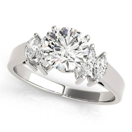 Fancy Shape Marquise Engagement Ring