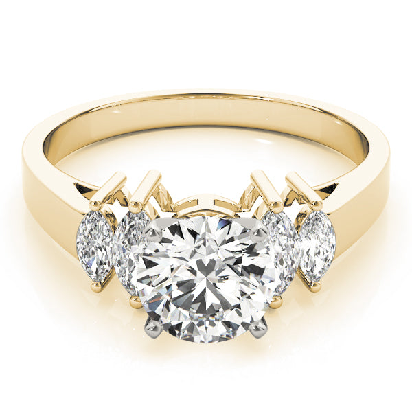 Fancy Shape Marquise Engagement Ring