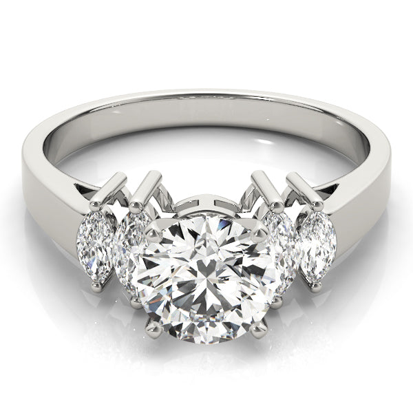 Fancy Shape Marquise Engagement Ring