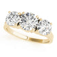 3-Stone Round Engagement Ring