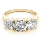 3-Stone Round Engagement Ring