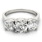 3-Stone Round Engagement Ring