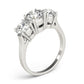 3-Stone Round Engagement Ring