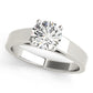 Solitaire Cathedral Engagement Ring
