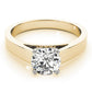 Solitaire Cathedral Engagement Ring