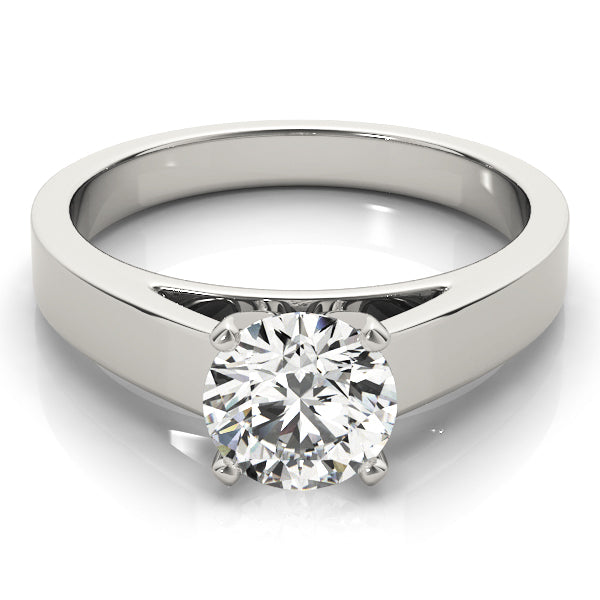 Solitaire Cathedral Engagement Ring