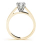 Solitaire Cathedral Engagement Ring