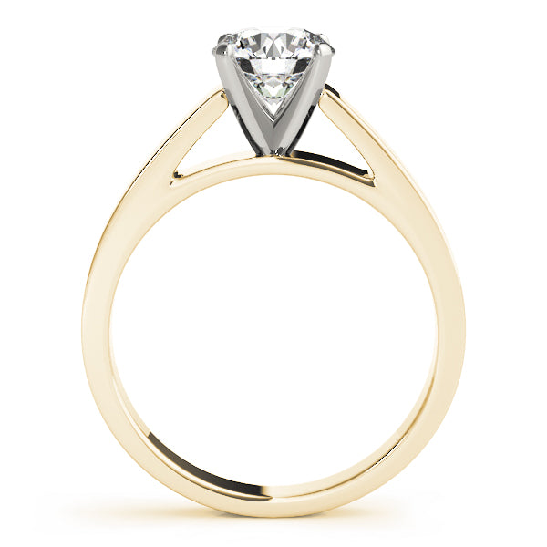 Solitaire Cathedral Engagement Ring