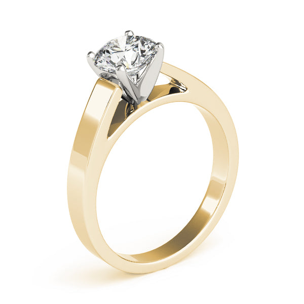 Solitaire Cathedral Engagement Ring