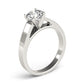 Solitaire Cathedral Engagement Ring
