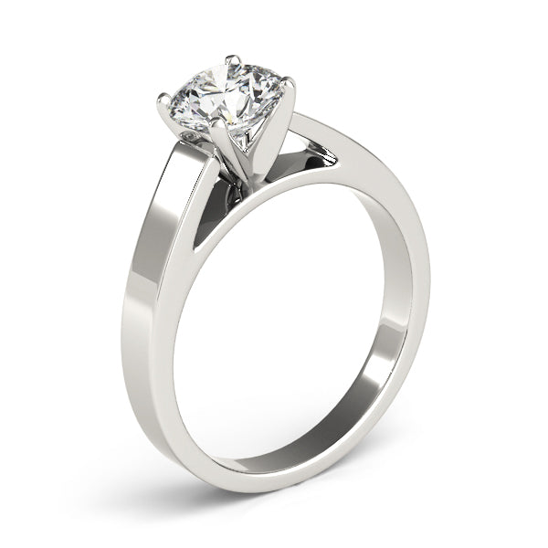 Solitaire Cathedral Engagement Ring
