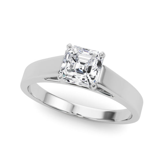 Cathedral Solitaire Engagement Ring