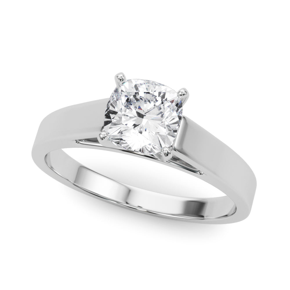 Cathedral Solitaire Engagement Ring
