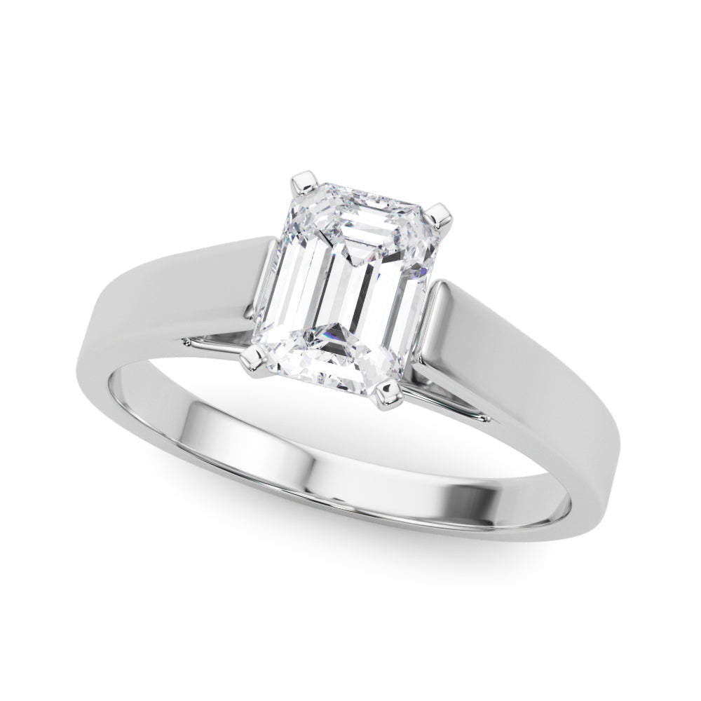 Cathedral Solitaire Engagement Ring