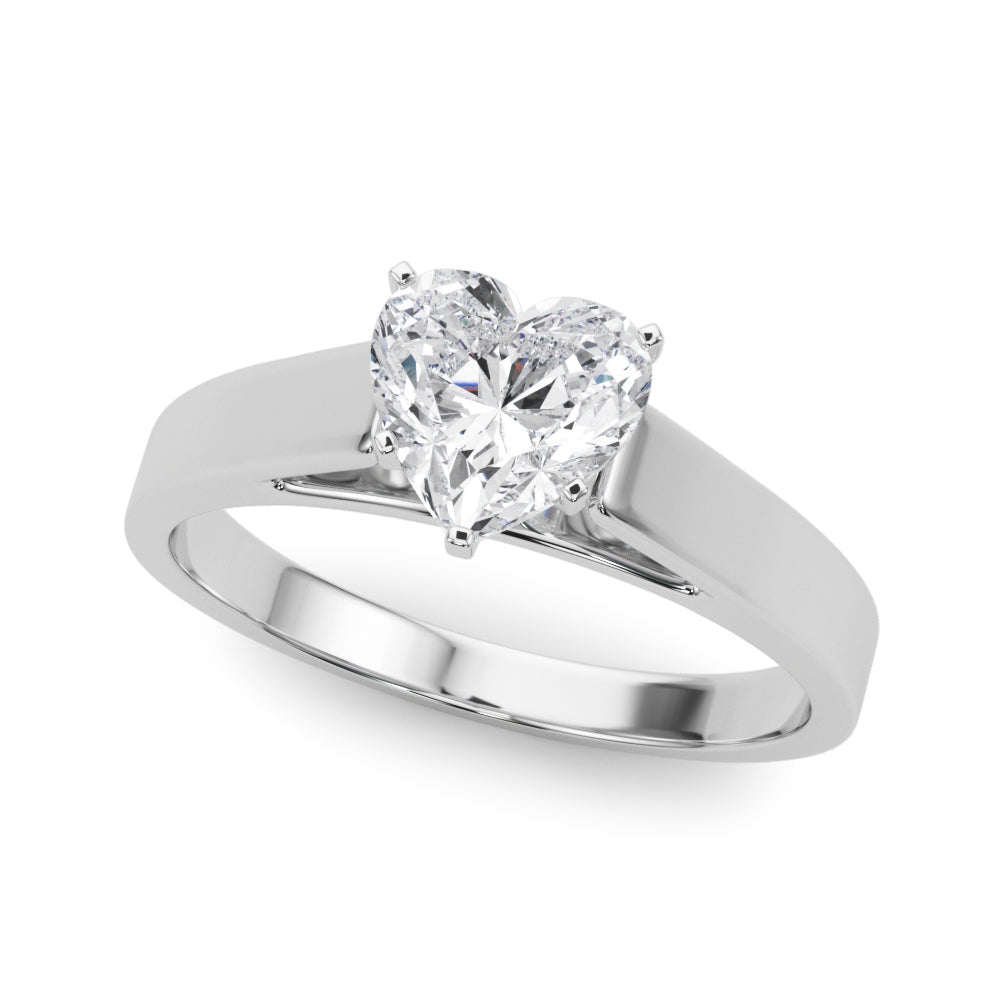 Cathedral Solitaire Engagement Ring