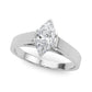 Cathedral Solitaire Engagement Ring