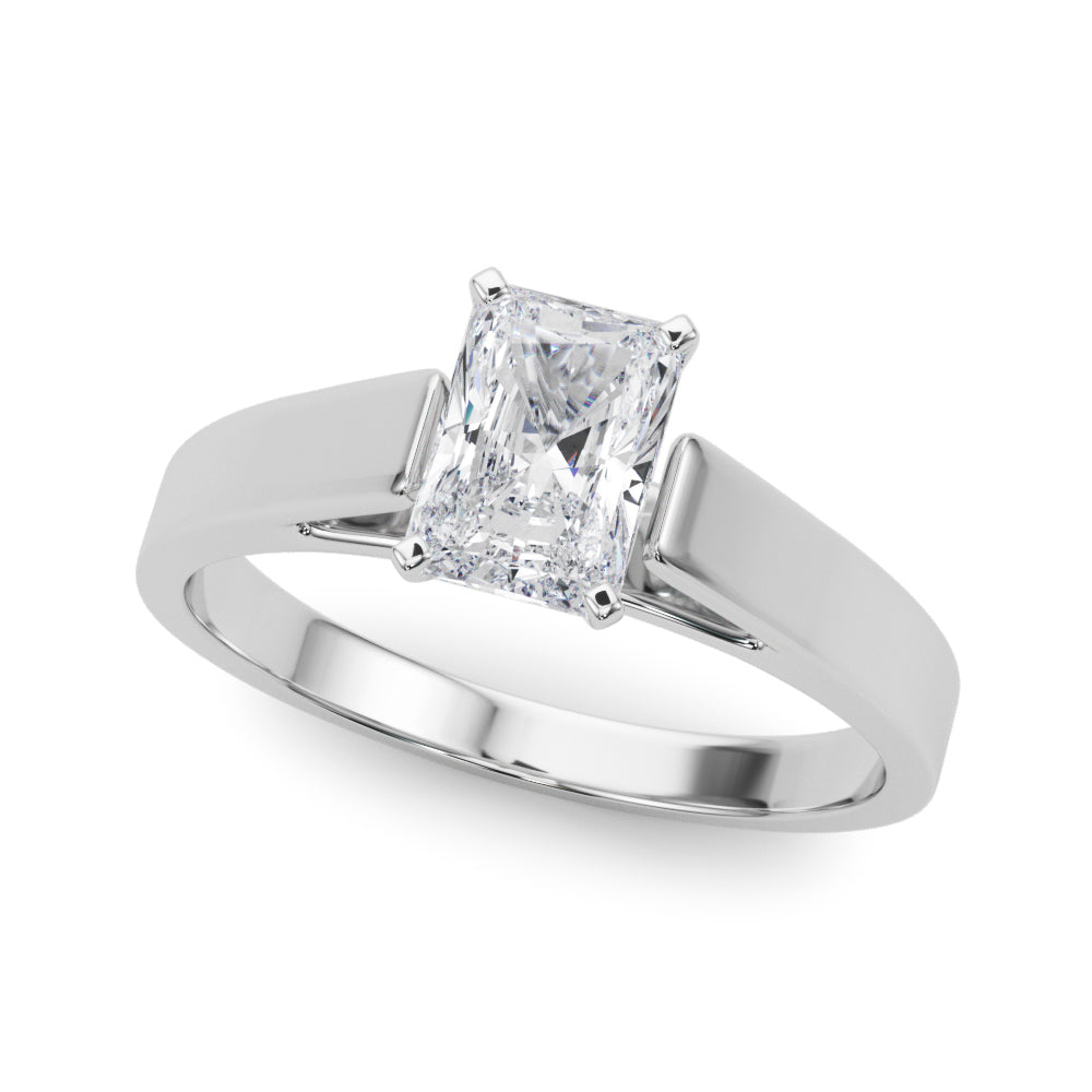 Cathedral Solitaire Engagement Ring