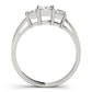 ENGAGEMENT RINGS 3 STONE PRINCESS