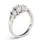 ENGAGEMENT RINGS 3 STONE PRINCESS