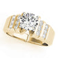 Multirow Bar Set Engagement Rings