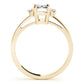 3-Stone Emerald Cut Engagement Ring