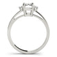 3-Stone Emerald Cut Engagement Ring